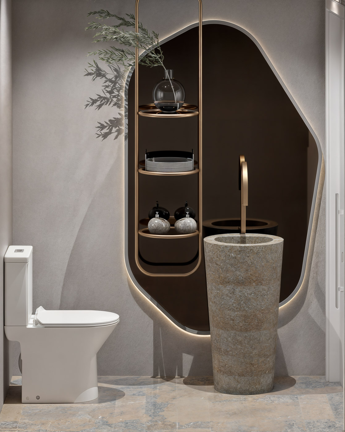 Baños diseñados en 3D Diseño de interiores María Jimenez (1)