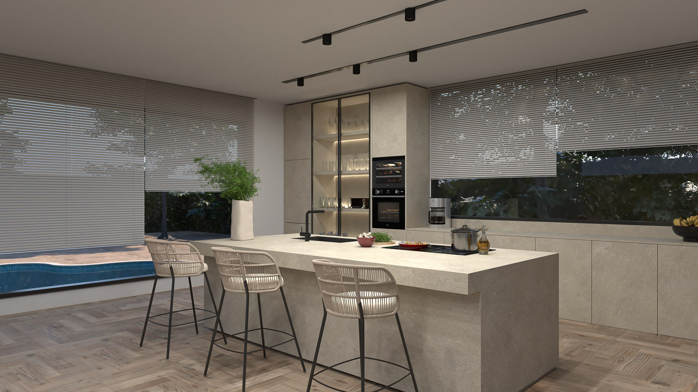Cocinas diseñadas en 3D Diseño de interiores María Jimenez (1)